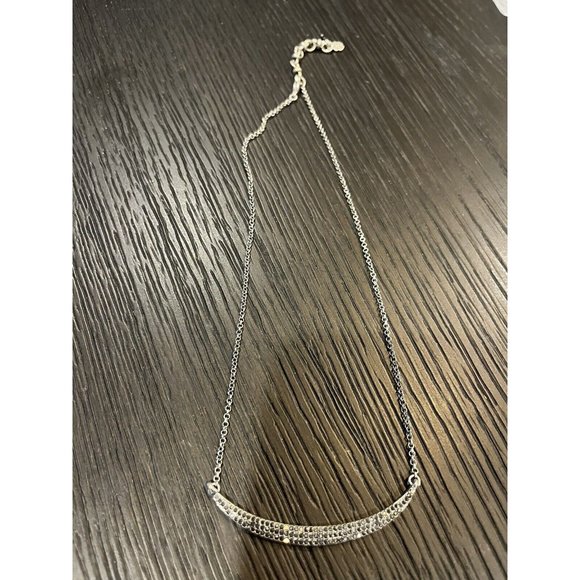 Silver Crescent Statement Necklace From Lucky Brand. Double sided! - Picture 2 of 5